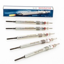 5x Glow Plugs original Bosch