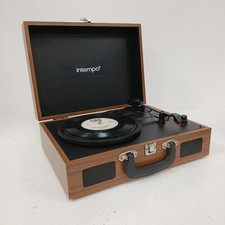 Intempo Record Player EE2430TNSTK Bluetooth Turntable RMF30-GB