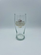 Stella Artois Vintage Half Pint Belgian Beer Glass 1990s Home Bar 