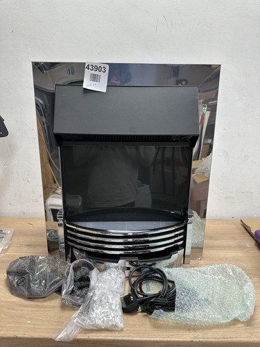 Dimplex helmsdale chrome inset - chrome,