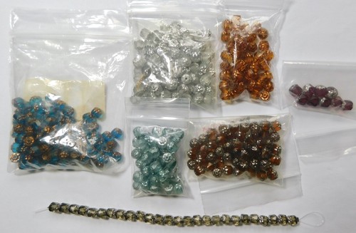 Lot 231 czech glass - 231:,
