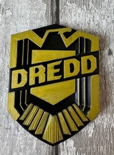 Judge Dredd  Badge.  3D print