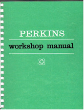 PERKINS 6.354M NA & TURBOCHARGED MARINE DIESEL ENG. 1967 FACTORY WORKSHOP MANUAL