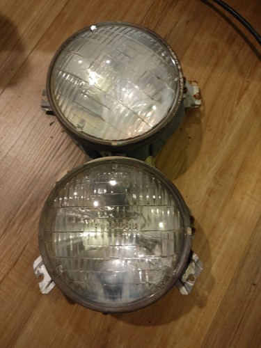 Headlights and chrome - and,