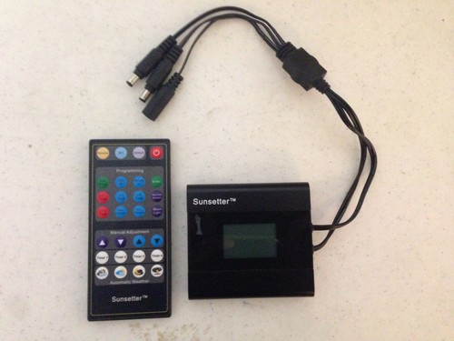 Sunsetter aquarium dual - aquarium, timer