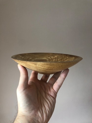 Handmade wooden bowl spalted - wooden,