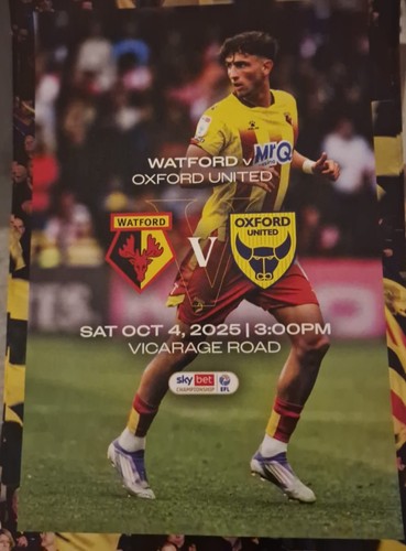 Watford oxford utd - utd, fc