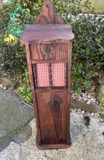 Vintage French Bread Baguette Box, Rustic  Wooden Box Shabby Chic