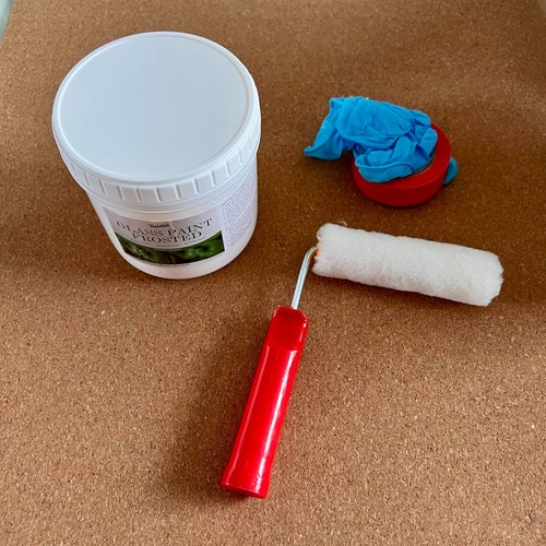 Frosted glass paint for window - glass,