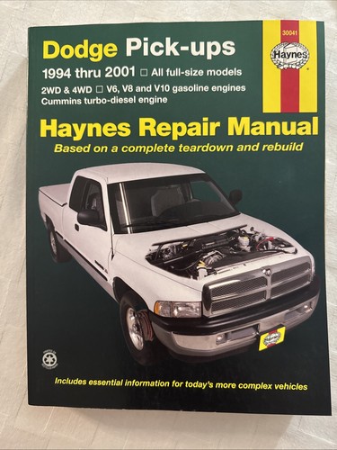 Haynes 30041 manual 1994 2001 - haynes,