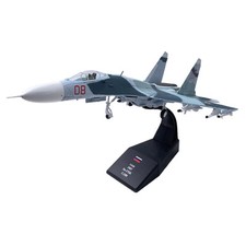 Sukhoi SU-27 Aircraft Model Plane Toy Gift - 1/100 Scale