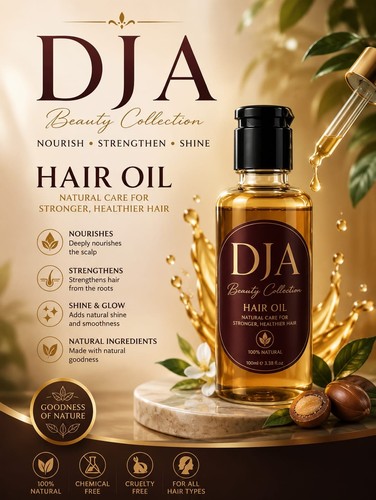 Natural hair oil for - hair,
