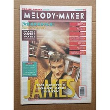JAMES MELODY MAKER MAGAZINE