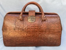 Vintage crocodile embossed - crocodile,