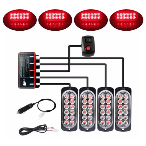 Led amber recovery - 4x,