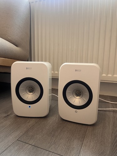 Kef lsx speakers white brand - kef,