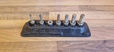 Snap On Hex Bit Socket Set 3/8 Drive & Magnetic Tray