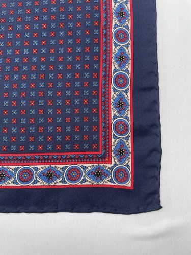 Large blue red - blue/red, print