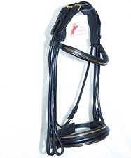 FSS ROUND ROLLED Bridle GOLD