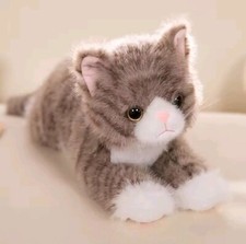 Cute Realistic Kitten Plush