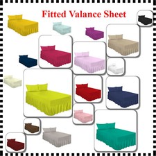 Fitted valance sheet plain - valance,