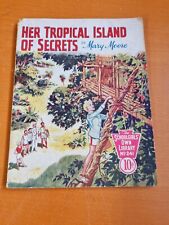 THE SCHOOLGIRLS' OWN LIBRARY No. 241 - 1950s  8d - Her Tropical Island Secrets