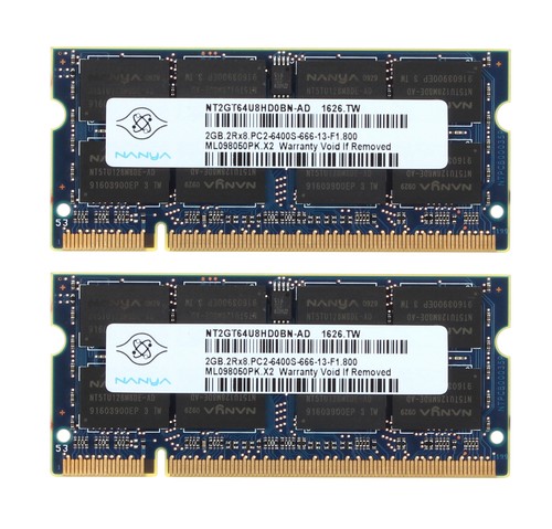 Nanya 4gb 2gb gb ddr2 - 2,