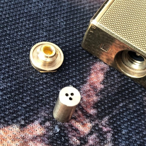 Reusable gas refill - , adapter