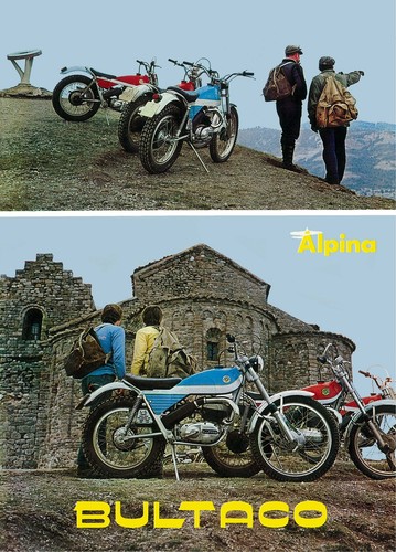 Bultaco brochure alpina 250 - bultaco,