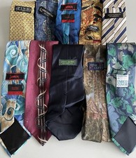 Joblot Silk Ties (10) All Have