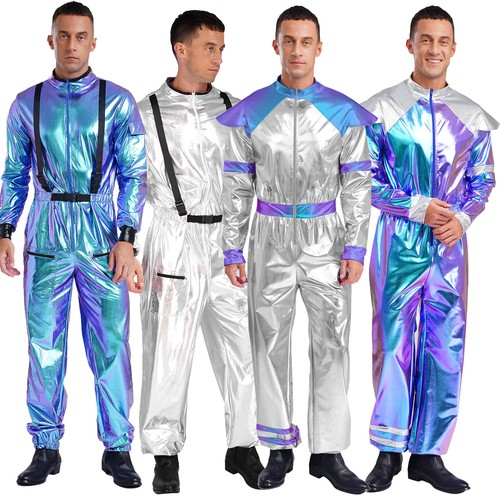 Men retro space - retro, alien