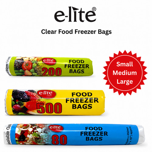 Food freezer polythene plastic - food,
