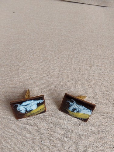 Vintage enamel copper - vintage, on