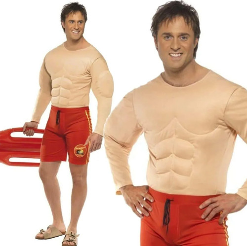 Baywatch muscle chest - muscle,