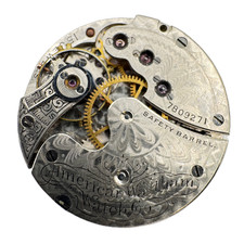 Antique 0s 1896 Waltham Fancy