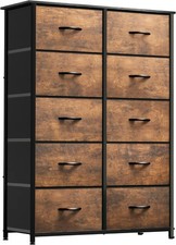 10 Drawer Fabric Chest of