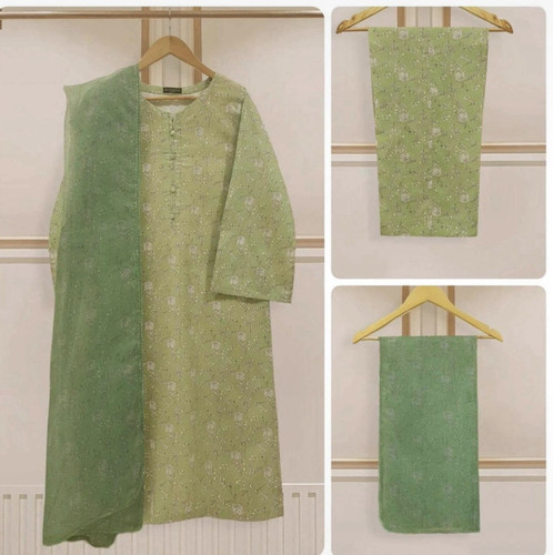 Women green salwar kameez - green,