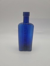 Blue sulpholine poison bottle - sulpholine,