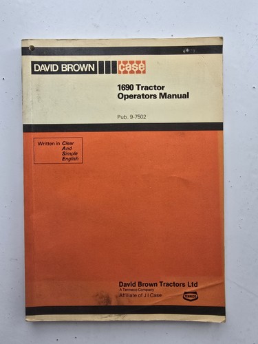 David brown case 1690 - 1690, tractor
