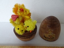 5 vintage Easter chicks in