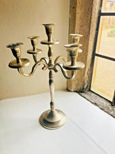 Vintage 5 Arm Brass Candelabra