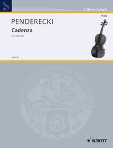 Cadenza for solo - for, viola