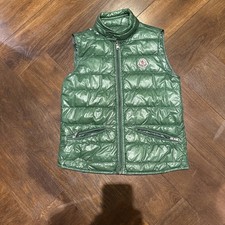 Green Moncler Gilet Size 11