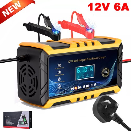 Car battery charger 12v - battery, 6a