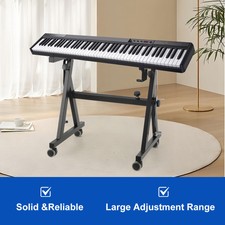 Metal Piano Keyboard Z-Stand