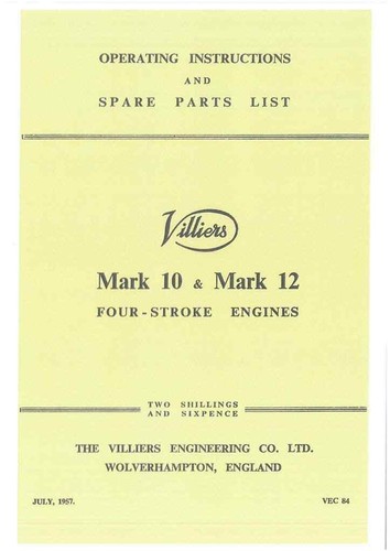 Villiers four stroke engine - four,