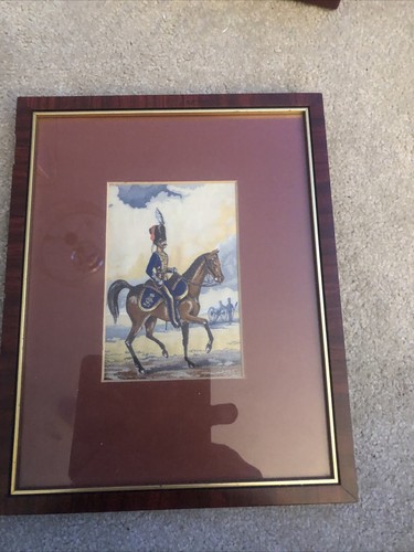 Vintage framed cashs woven - framed,