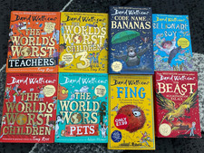 David Walliams Book Bundle- 8