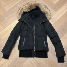 Mackage Ladies Down Puffer Black Coat Jacket Size S