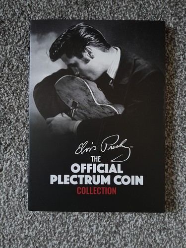 Elvis presley plectrum coin - presley,